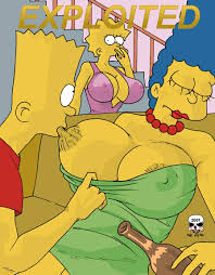 The Simpsons: Exploited porn comic 