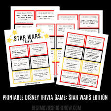 Oct 14, 2021 · take your game night to a galaxy far, far away with 100+ star wars trivia questions 1. Disney Trivia Star Wars Best Movies Right Now