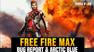 Players freely choose their starting point with their parachute. New Update Free Fire Max Release Date Arctic Blue Bug Report Garena Free Fire Gaming Aura Youtube