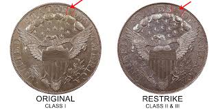1804 Draped Bust Silver Dollar Second Reverse Restrike