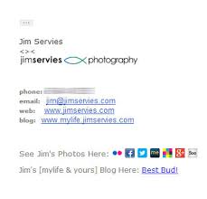 Here, we show how to design such a pro email signature for personal email. The Photographer S Guide To Email Signatures Foregroundweb