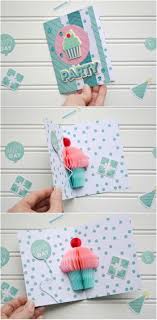 Place the 11 x 41/4 piece of card stock horizontally on your score board and score at 51/2. 1001 Ideas On How To Design Diy Birthday Cards