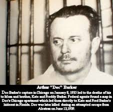 1933 The Barker clan kills an officer in their fruitless robbery