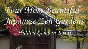 Altogether, those materials are used to represent the essence of nature. 4 Most Beautiful Zen Gardens Without Tourist Crowds Kyoto Japan Youtube