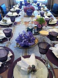 My Summery Lavender And Blues Shabbat Table Passover Table Setting Passover Table Dinner Table Setting
