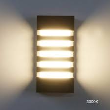 Pathson Outdoor Wall Sconce 12w Led Waterproof Wall Light Fixture 3000k Warm Light Modern Bar Wall Lamp For Porch Hal Wall Lights Wall Lamp Wall Light Fixtures