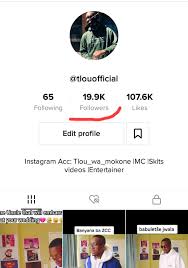 Tlou We Almost On 20k Followers On Tiktok Thank You Facebook