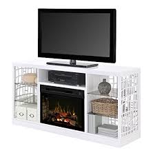 A fire adds to the atmosphere and brings calm and cosiness. Dimplex Electric Fireplace Tv Stand Media Console Space Heater And Entertainment Center With Natural Log Set In White Finish Charlotte Gds25ld 1579w Buy Online In Bahamas At Bahamas Desertcart Com Productid 69048225