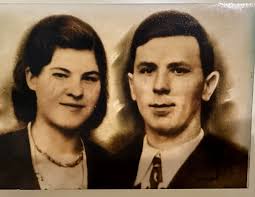 Who is the gentleman in the photo with Maria, taken in Germany in the 1940s?