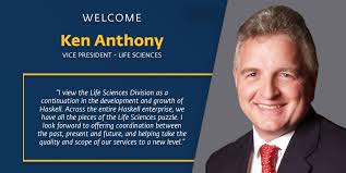 Haskell Taps Anthony to Lead Newly Formed Life Sciences Division