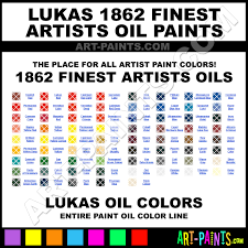 Lukas 1862 Finest Artists Oil Paint Colors Lukas 1862