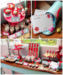 Throw a 60's theme party! Kara S Party Ideas Retro Playful Christmas Party Kara S Party Ideas