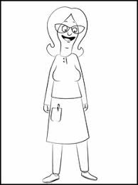 The emmy nominated fox show bob's burgers is a hit amongst fans for its array of fun and cooky character. Printable Coloring Pages For Kids Bob S Burgers 8 Cartoon Coloring Pages Bobs Burgers Coloring Pages For Kids