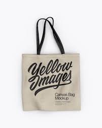 Download Canvas Bag Mockup Top View In Apparel Mockups On Yellow Images Object Mockups Bag Mockup Mockup Psd Design Mockup Free