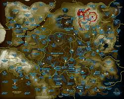 The Legend Of Zelda Breath Of The Wild Complete Map Zelda Breath Of The Wild Shrine Maps And Locations Polygon Zelda Map Zelda Breath Zelda Breath Of Wild