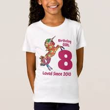 Lover Birthday T Shirt Design Ideas Unicorn Birthday Girl 4 5 6 7 8 9 10 Custom T Shirt Giftidea Gift Present Idea 10th Tenth Bday Birthday 10thbir Love T Shirt Shirts Birthday Gifts For Teens