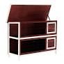 oem outdoor rabbit hutch with run from www.aosom.com