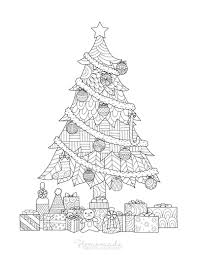 There are 4124 tree coloring page for sale on etsy, and they cost $1.93 on average. 100 Best Christmas Coloring Pages Free Printable Pdfs