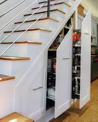 Elegant staircase photo in orange county better pantry view?? Top 70 Best Under Stairs Ideas Storage Designs