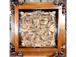 Dapat disimpulkan ukiran motif mataram mengambil motif ukiran wayang purwa kerajaan demak. Jual Hiasan Dinding Ukiran Kayu Jati Relief Serial Flora Fauna Episode Dunia Hewan Dan Tumbuhan Model S Di Lapak Faridas Art Bukalapak
