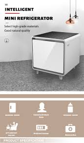 This shining, futuristic, and sleek coffee table serves as a sound. China Newest Model Mini Smart Coffee Table Fridge And Freezer Function Wireless Charger Dual Usb Port China Mini Smart Coffee Table Fridge And Smart Table Fridge Price