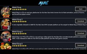 How to download arcade emulator mod apk: Metal Slug Series Arcade Classic Mame Emulator For Android Apk Download