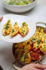 Stuffed Conchiglioni Shells The Taste Edit Recept