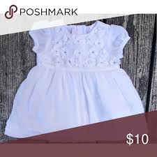 My First Chicco Sz 6m White Tulle Baby Girl Dress Baby Girl Dress Girls Dresses Kids Dresses