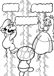 Super Mario Kinderbilder Gratis Ausdrucken Und Ausmalen