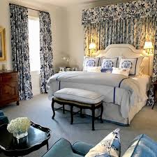 I've been seeing blue and white decor quite frequently. 234 Likes 3 Comments Schumacher Schumacher1889 On Instagram Blue White And Everything Nic Blue White Bedroom Bedroom Bliss Black Bedroom Furniture Set