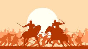 Medieval Battle Scene - Knightly Combat at Sunset | Historical ...