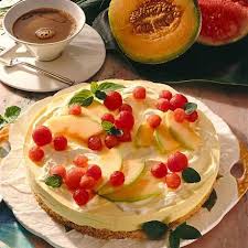 Melonen Frischkase Torte Backrezepte Rezepte Diabetiker Rezepte