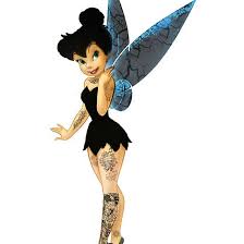 Everyone will find here something that will satisfy him, no matter what exclusive taste he has. Dark Tinkerbell By Alisha Mumby Punk Disney Princesses Goth Disney Disney Tattoos