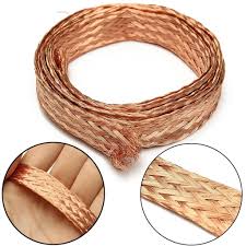 Maybe you would like to learn more about one of these? 1m 3 3ft 15mm Flat Pure Copper Braid Cable Bare Copper Braid Wire Ground Lead Shopee Philippines