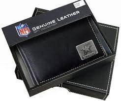Dallas Cowboys Leather Bifold Wallet With Metal Logo By Team Sports America 28 85 Save 29