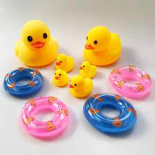 Bath Ducks Toy Swim Rings Cute Baby Girl Boy Bathing Classic Toys Rubber Duck With Sound Life Buoy Floating Duck Fun Baby Toy Toy Computer For Babies Toy Favorsduck Price Aliexpress