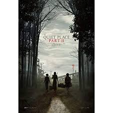 Starring emily blunt, millicent simmonds, and noah jupe. Amazon Com Quiet Place Part Ii Movie Poster 2 Sided Original Advance 27x40 Emily Blunt Posters Prints