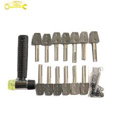 Huk Locksmith Tool Lock Pick Set Door Lock Opener Auto Lock Pick Tools 13pcs High Quality Lock Pick Set Shenzhen Lock Pick Set Locksmith Lock Picking Tools