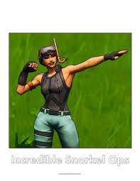 Yes, but you will have to use the advance bone tool. Fortnite Snorkel Ops Incredible Coloring Page Super Fun Coloring