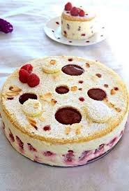 Framboisier Allege Creme Diplomate Recette Framboisier Recette Dessert Patisserie