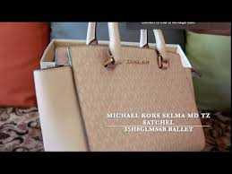 Style comes naturally to the selma mini—a structured messenger lending daytime polish and evening ease. Michael Kors Selma Md Tz Satchel In Ballet Review 35h8glms6b An Kleh Reviews Youtube