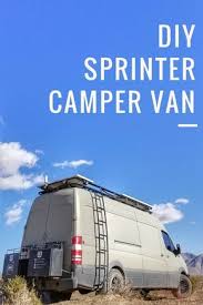 Check Out Our Diy Sprinter Camper Van For Van Life 825 Watts Of Solar And A Composting Toilet Sprinter Camper Diy Sprinter Camper Diy Campervan