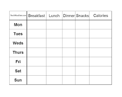 diary chart weight watchers calorie chart calorie daily