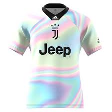 It features a team logo patch, team sponsor graphics, and the adidas logo where everyone can see them. Juventus Ea Sports Football Shirt 18 19 Soccerlord