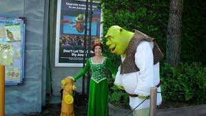 Princess Fiona And Shreck Are Hanging Out At Universal Studios Hollywood Come Meet Th Disney Universal Studios Universal Studios Hollywood Universal Studios