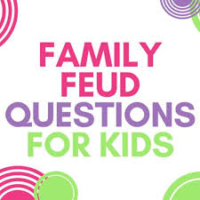 When families gather together, fights erupt. Family Feud Questions For Kids Wehavekids