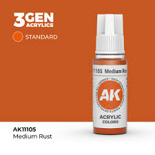 AK-Interactive: (3rd Gen) Acrylic - Light Rust (17ml)