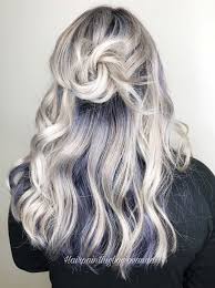 Midnight Violet Shadow Root And Icy Blonde Hair Using Guy Tang Mydentity Silverhair Hairinspo Whitehair Icy Blonde Hair Shadow Roots Hair Hair Pale Skin