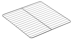 Show off your style in brahmin®. Flat Oven Rack Stainless Steel 53 X 32 5cm Matfer Meilleur Du Chef