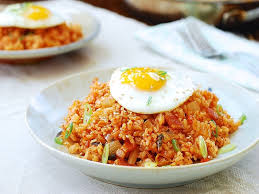 Mencari idea untuk jenis nasi goreng yang ingin dipesan? Resep Masakan Korea Nasi Goreng Kimchi Bokkeumbap Dapur Ocha